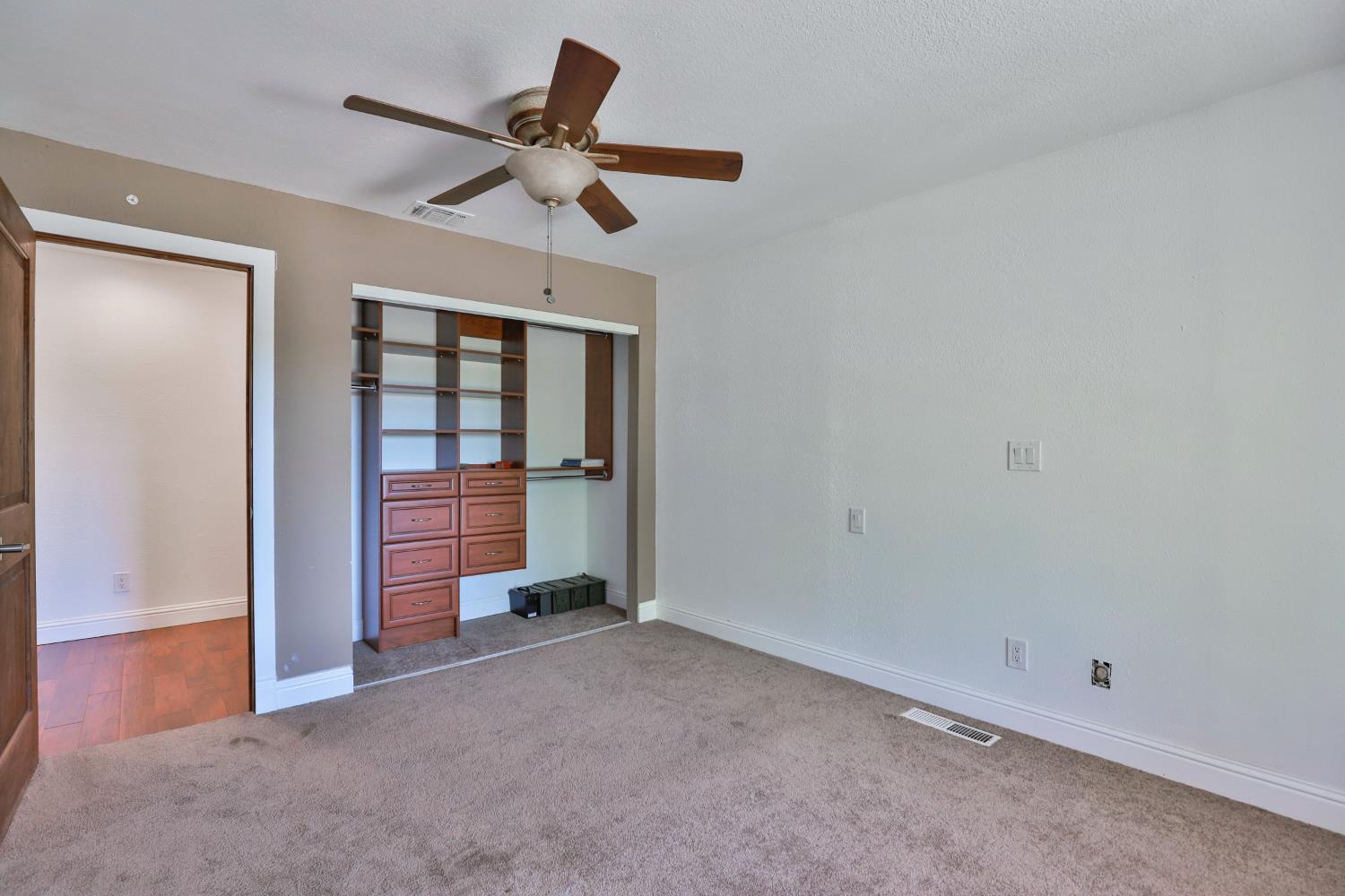 3081 Little Spur Road Somerset, CA 95684 - Photo 37 of 83 third bedroom has bay window and built in closet shelves