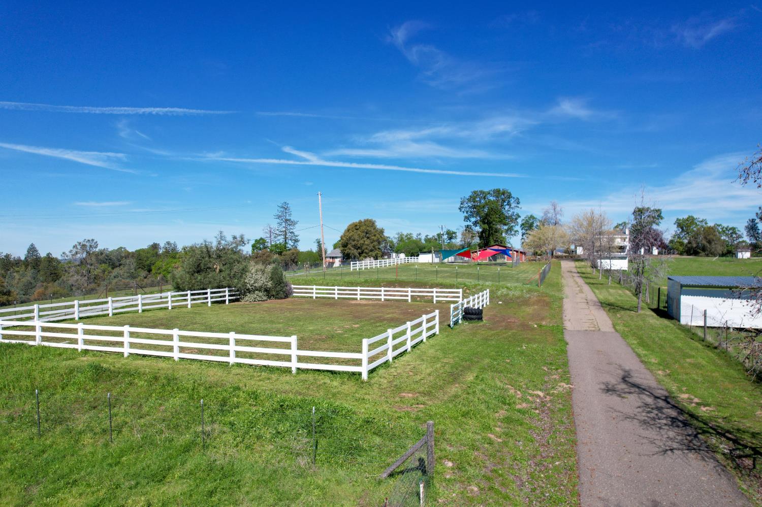 3081 Little Spur Road Somerset, CA 95684 - Photo 69 of 83 added to this multi purpose property is a fenced arena