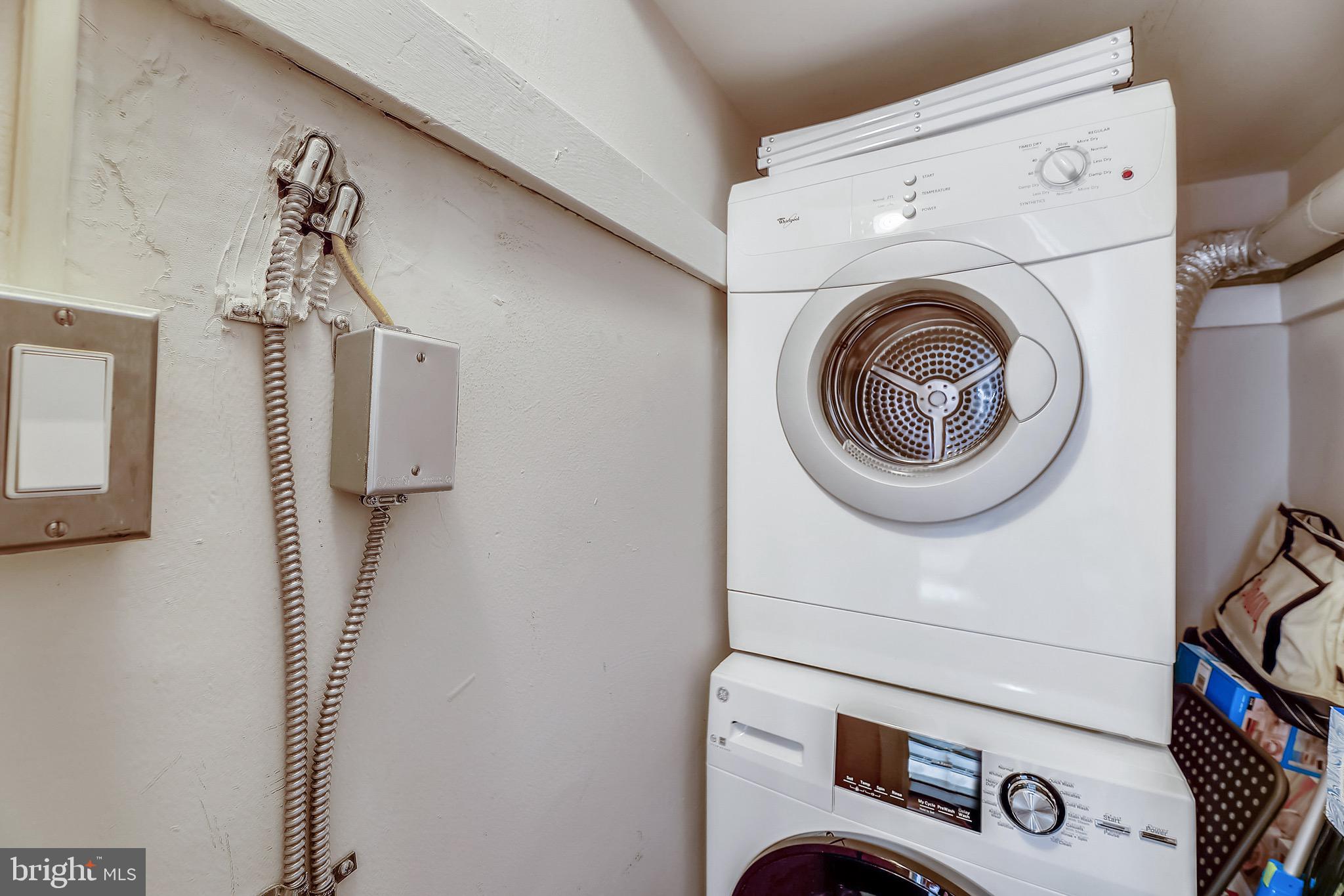 3710 Gunston Road, Unit 920 Alexandria, VA 22302 - Photo 12 of 15 Laundry is in a separate Closet (not in Kitchen)