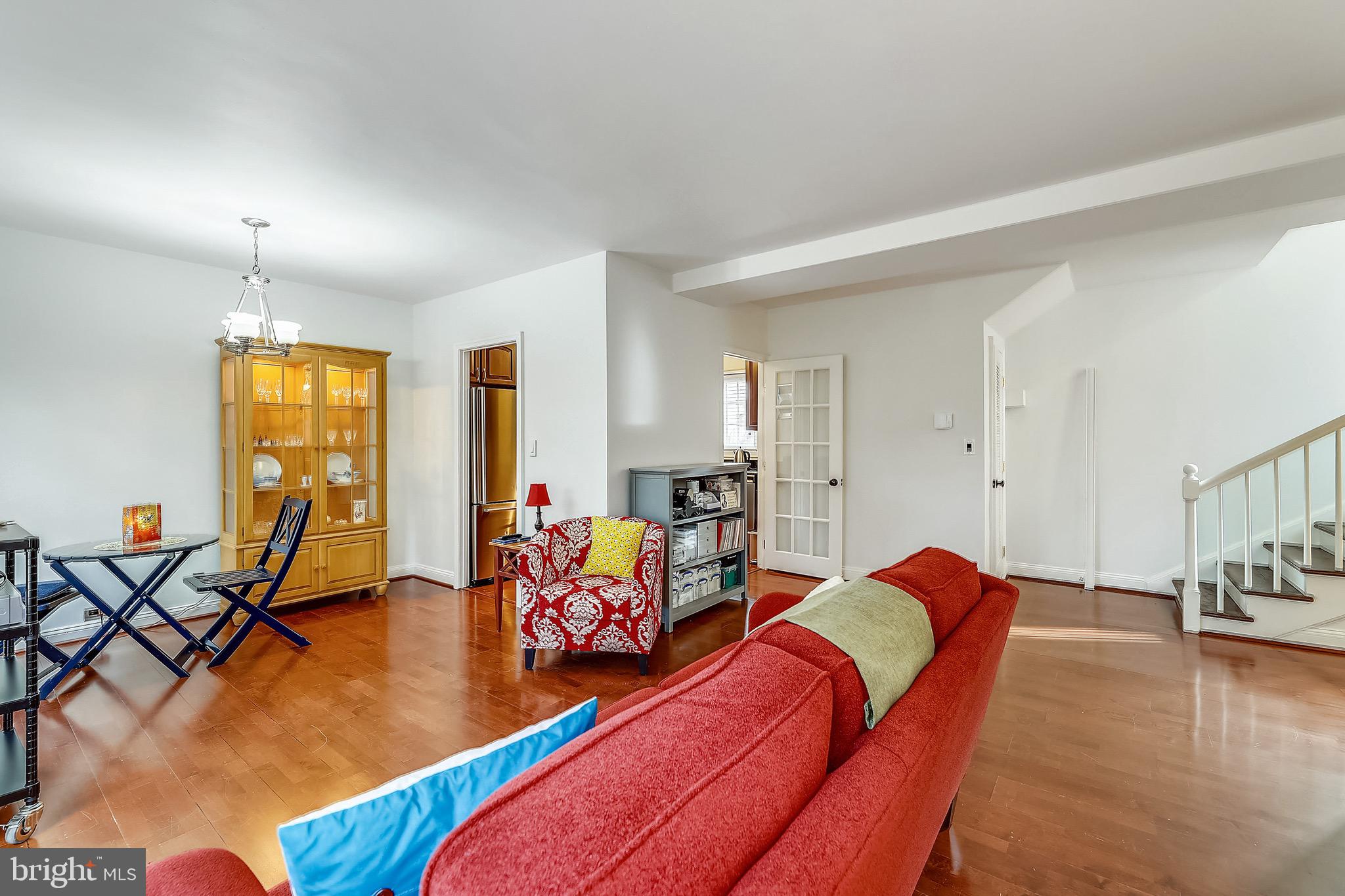 3710 Gunston Road, Unit 920 Alexandria, VA 22302 - Photo 3 of 15 Open Living Room & Dining Room
