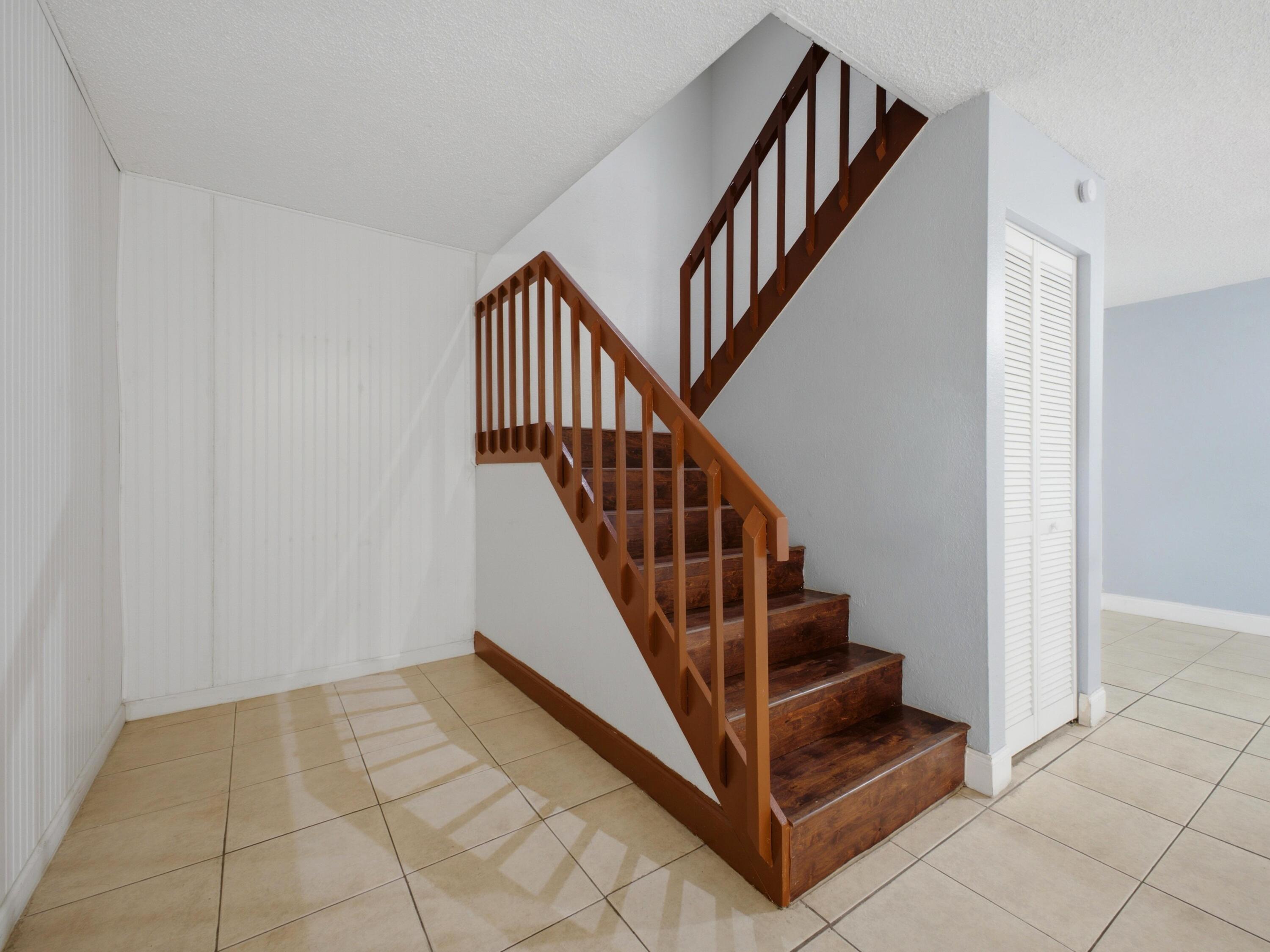 105 Woodland Road Palm Springs, FL 33461 - Photo 23 of 44 Open Office Stairs