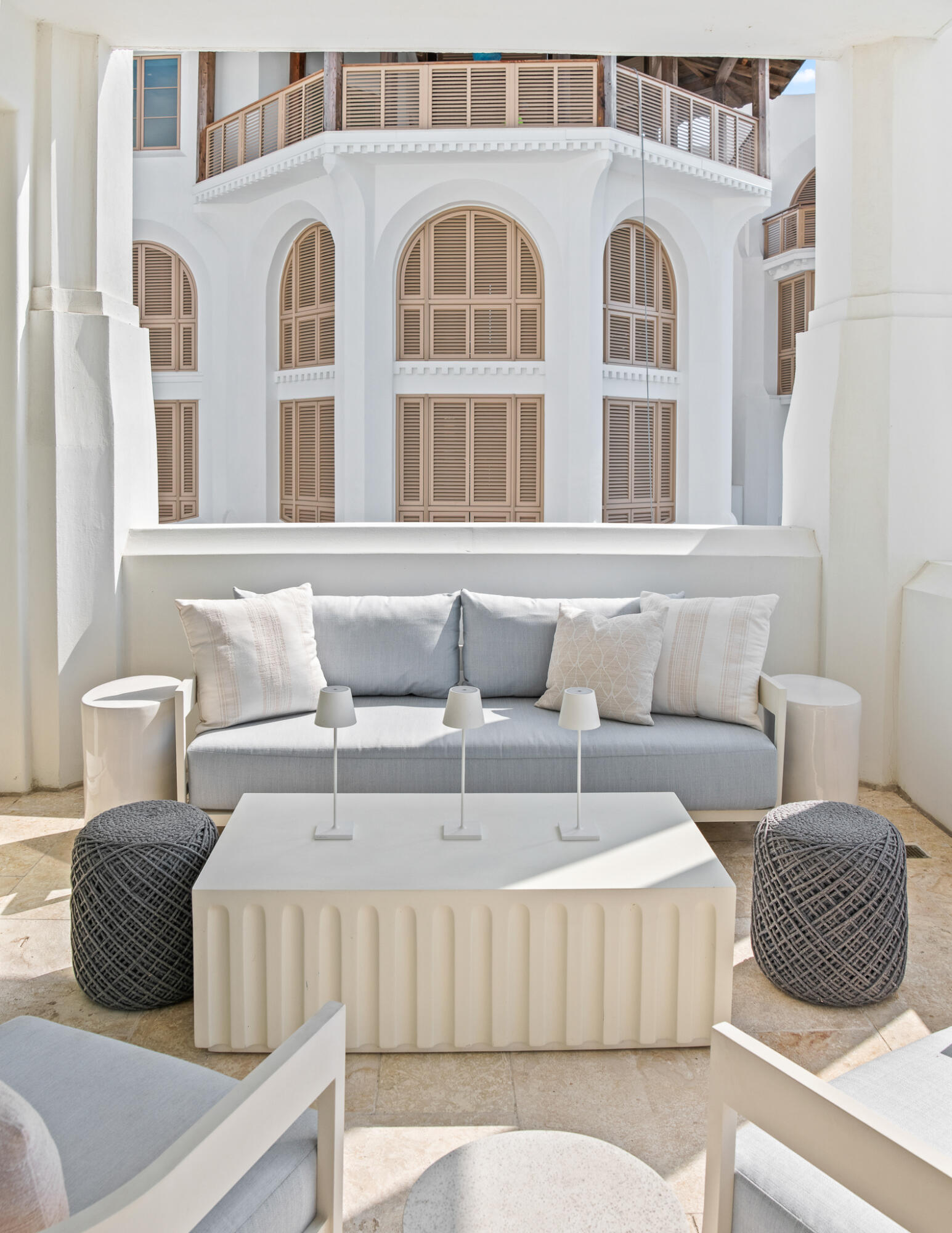 27 Admiralty Row, Unit 207 Inlet Beach, FL 32461 - Photo 16 of 37 a living room with furniture and a couch