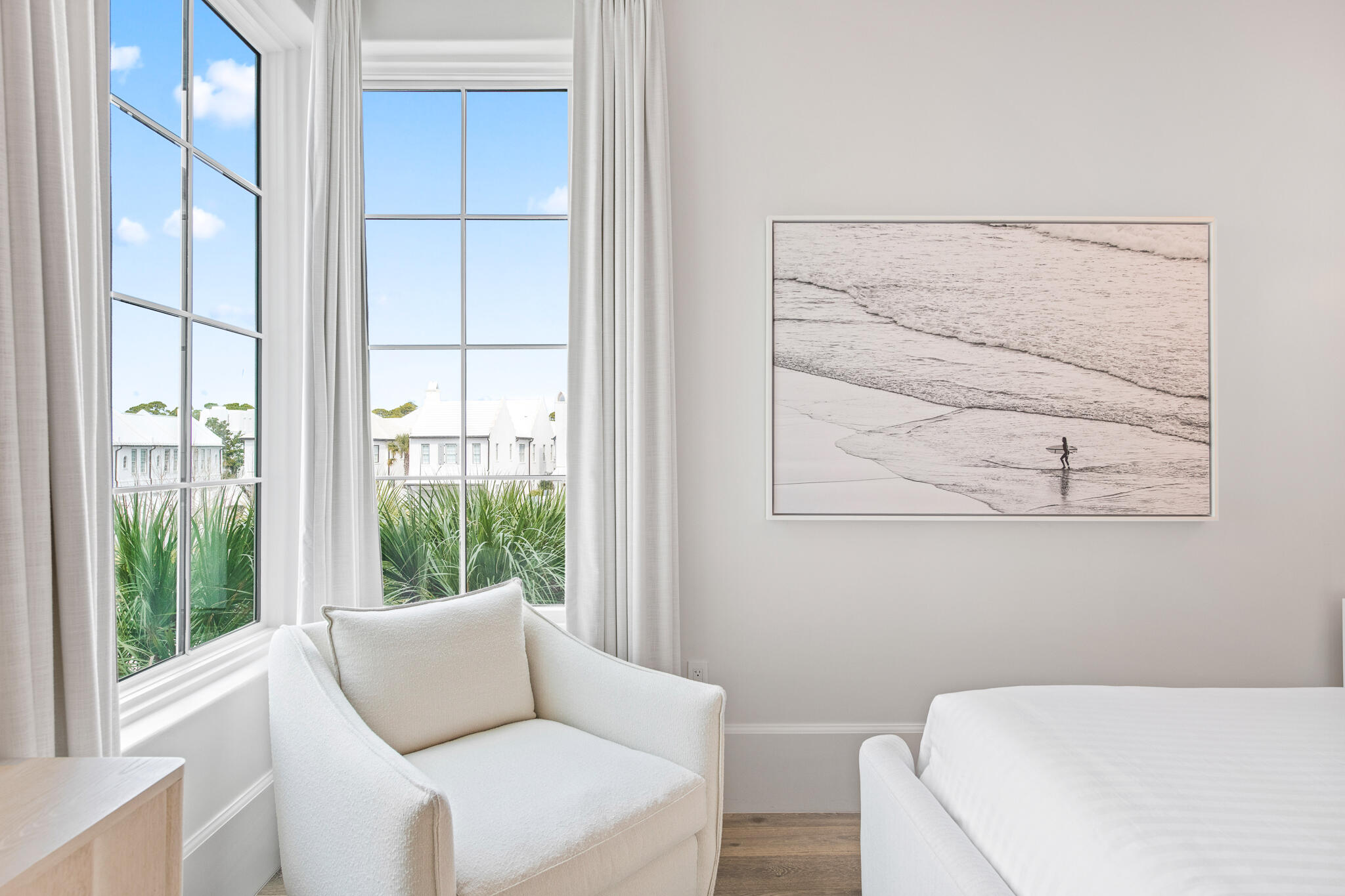 27 Admiralty Row, Unit 207 Inlet Beach, FL 32461 - Photo 26 of 37 a living room with a couch and a window