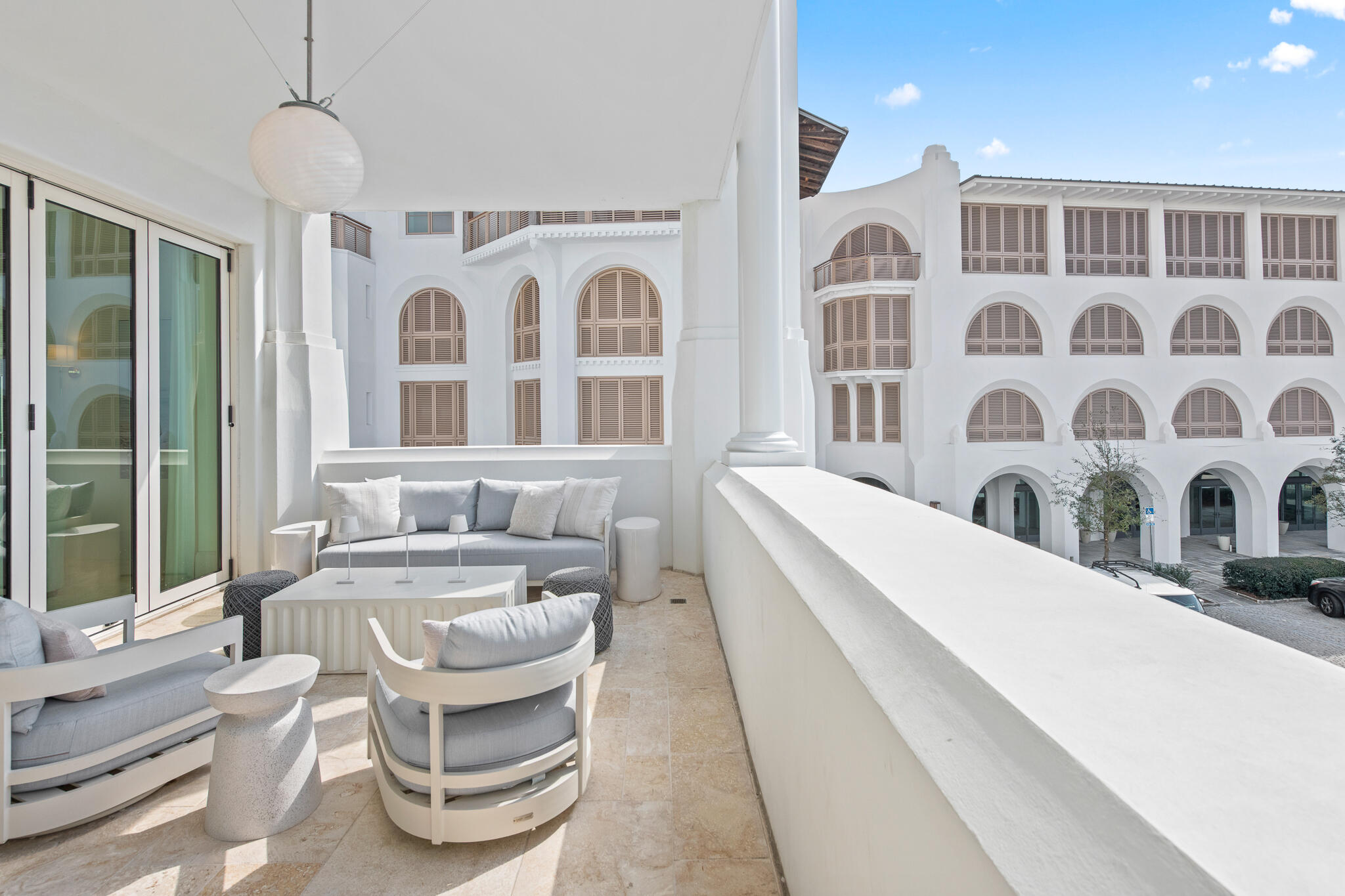 27 Admiralty Row, Unit 207 Inlet Beach, FL 32461 - Photo 10 of 37 a large white building with glass door