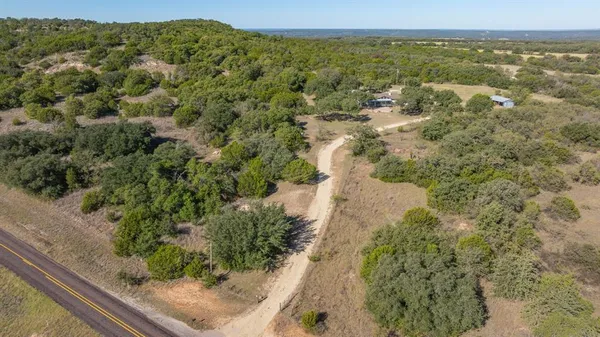 a view of a lake with a mountain