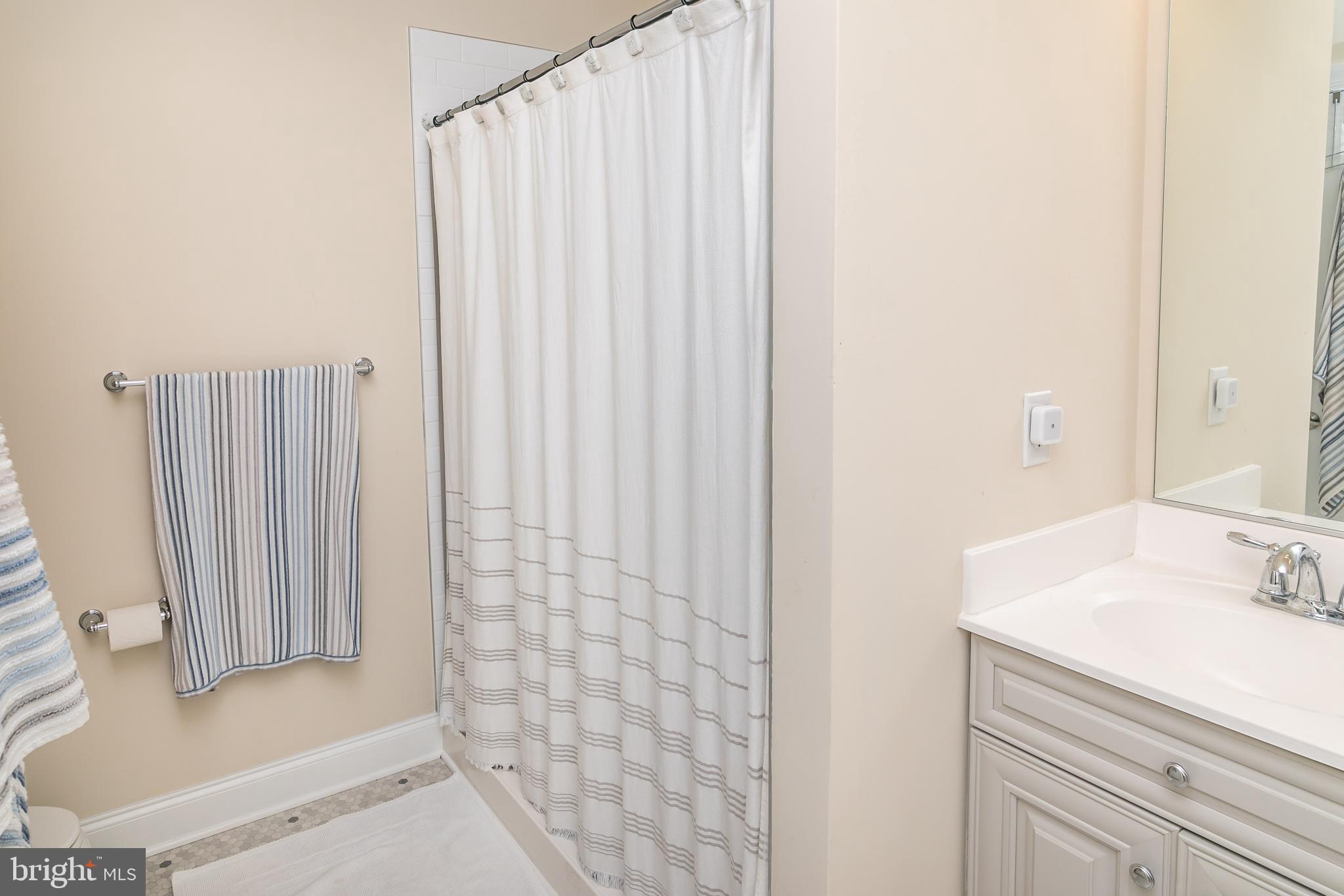 614 Bethany Loop Bethany Beach, DE 19930 - Photo 32 of 92 a bathroom with a sink and a mirror