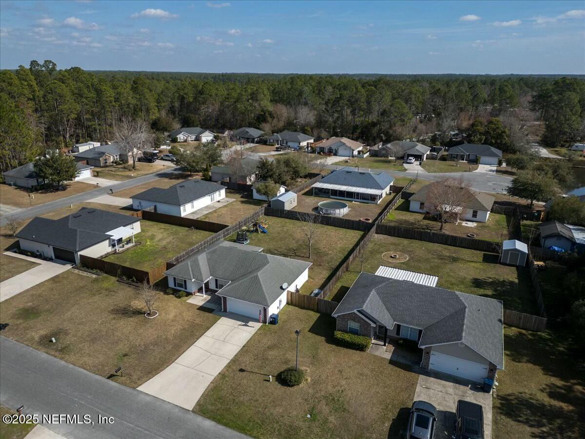 930 Red Fox Way Macclenny, FL 32063 - Photo 39 of 43 an aerial view of a house with outdoor space