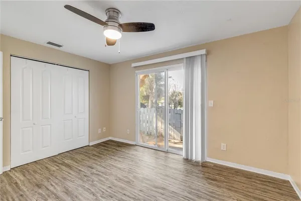 a bathroom with a sink a mirror and vanity