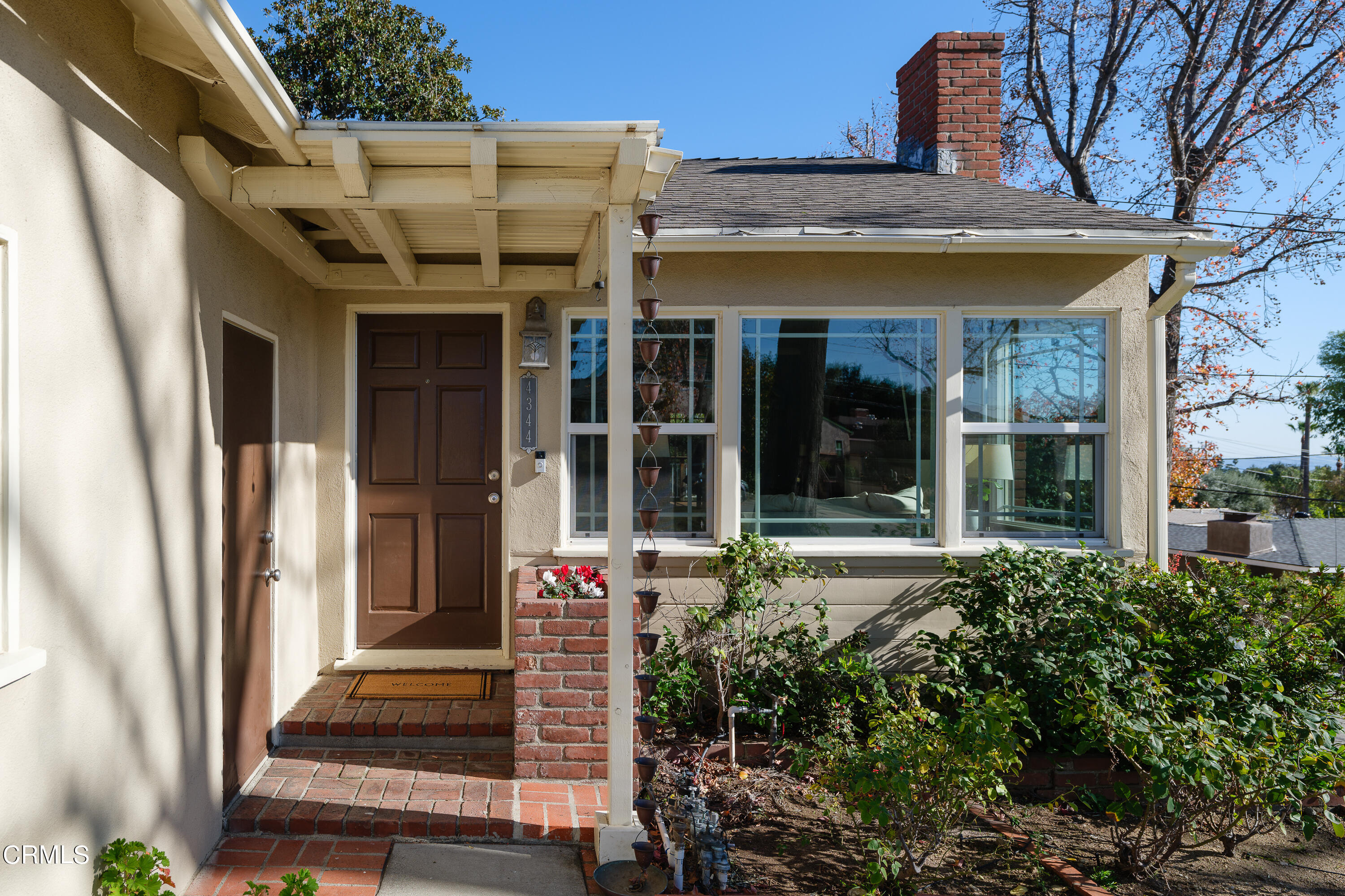 4344 El Prieto Road Altadena, CA 91001 - Photo 3 of 31 front view of a house with a small porch