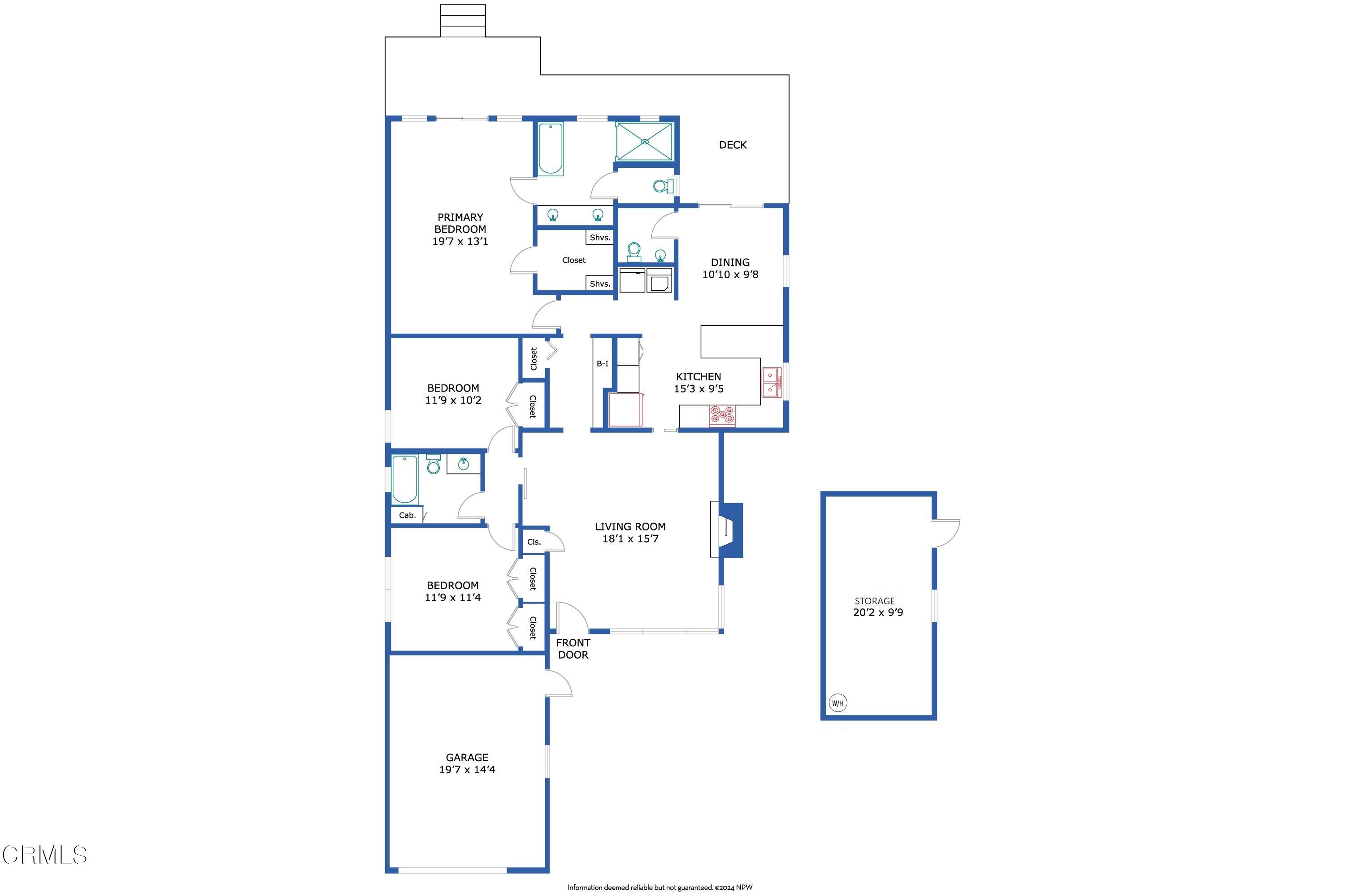 4344 El Prieto Road Altadena, CA 91001 - Photo 31 of 31 a picture of a floor plan