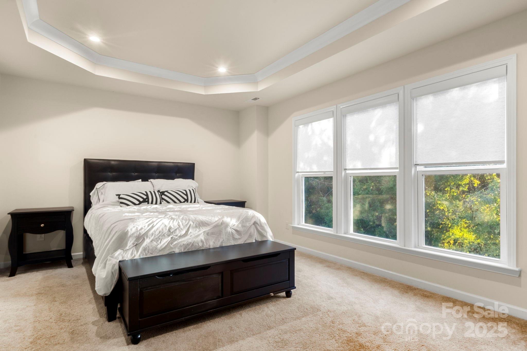 525 Hunters Dance Road Fort Mill, SC 29708 - Photo 15 of 28 a bed sitting in a bedroom next to a window