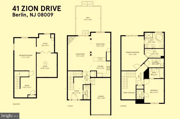 $365,000 | 41 Zion Drive, Berlin, NJ 08009