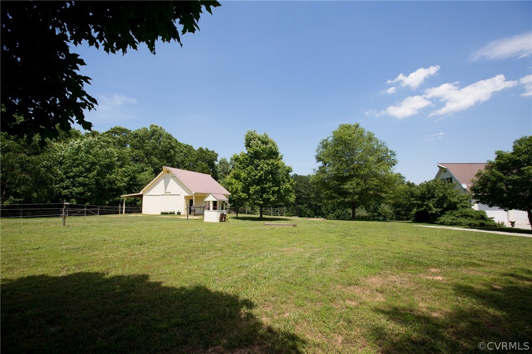 301 Slaughter Road Keysville, VA 23947 - Photo 41 of 50 a view of a house with a big yard