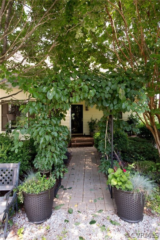 301 Slaughter Road Keysville, VA 23947 - Photo 5 of 50 a view of a house with a yard and potted plants