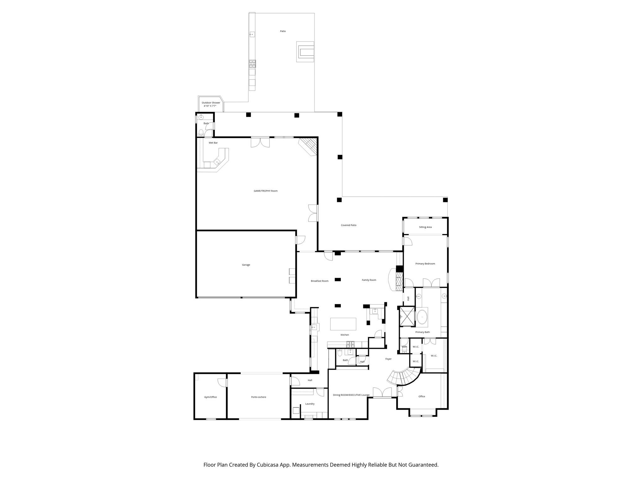 28227 KAILEES Court Spring, TX 77386 - Photo 47 of 48 Floor Plan - 1st Floor