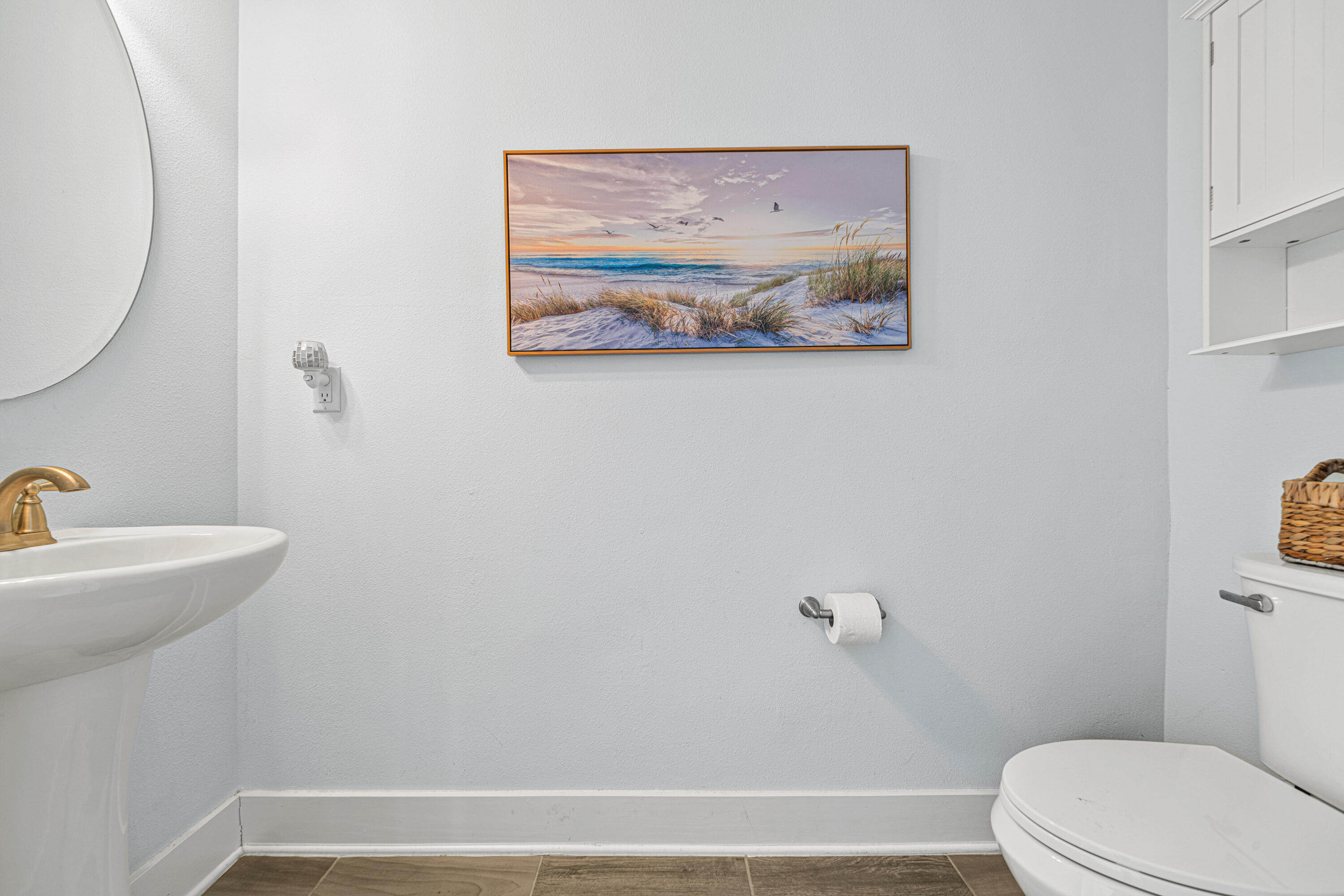 178 Melrose Avenue Santa Rosa Beach, FL 32459 - Photo 15 of 45 a bathroom with a toilet and a sink