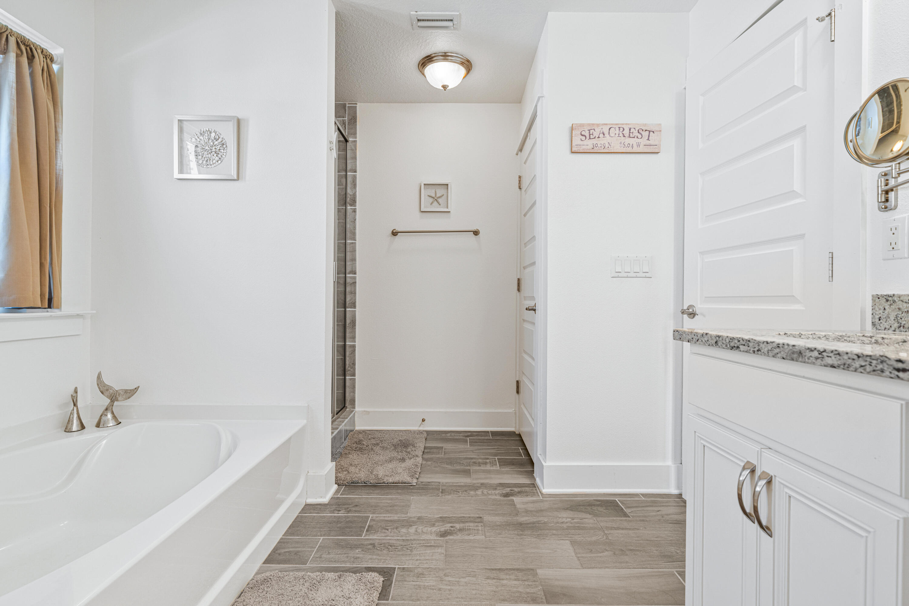 178 Melrose Avenue Santa Rosa Beach, FL 32459 - Photo 25 of 45 a bathroom with a tub shower and sink