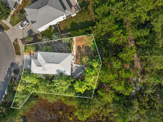 a view of statue in a garden