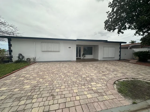 a backyard of a house