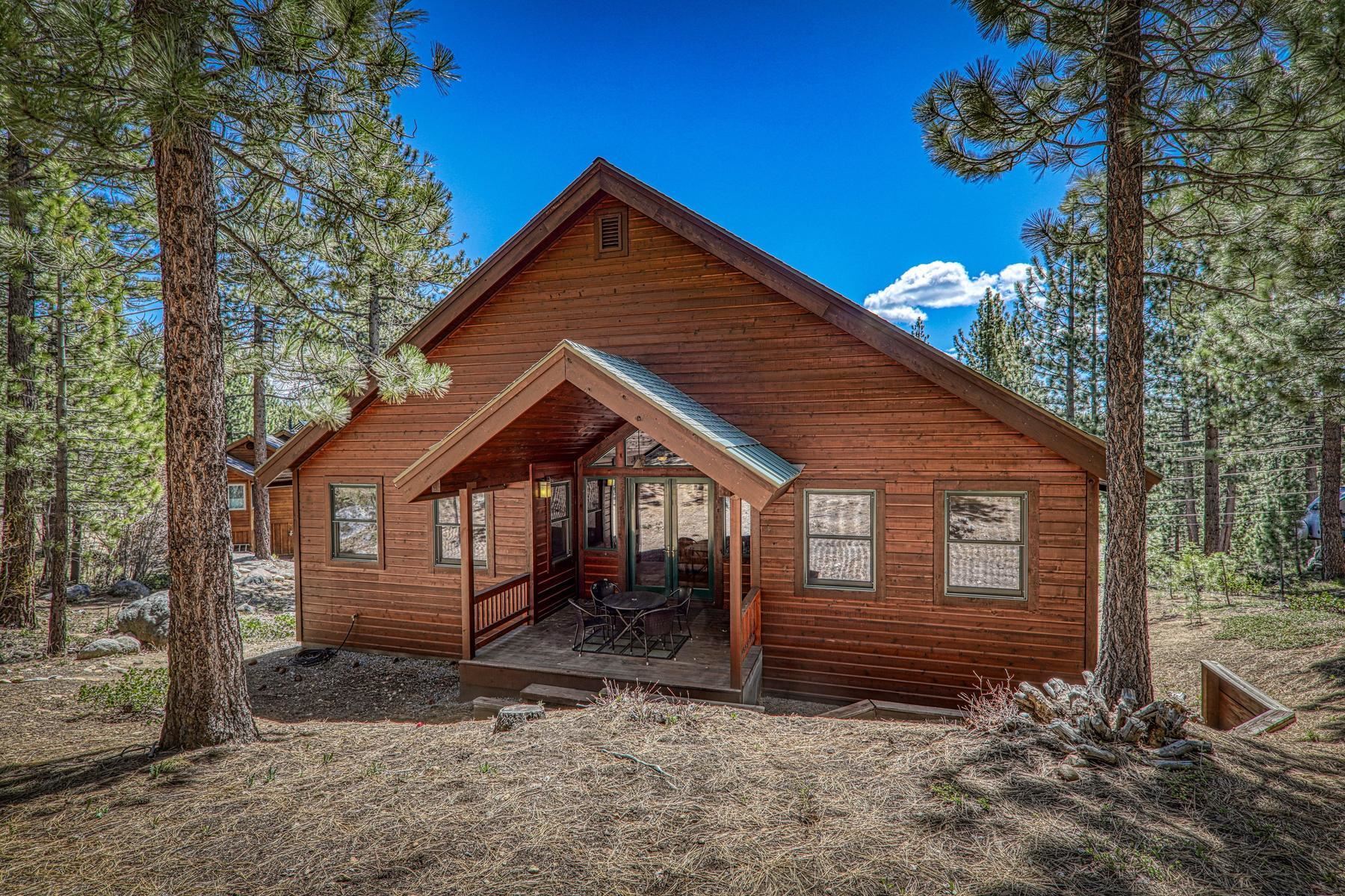 14070 Alder Creek Road Truckee, CA 96161 - Photo 22 of 28 a front view of a house with a yard