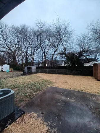 a view of outdoor space with yard