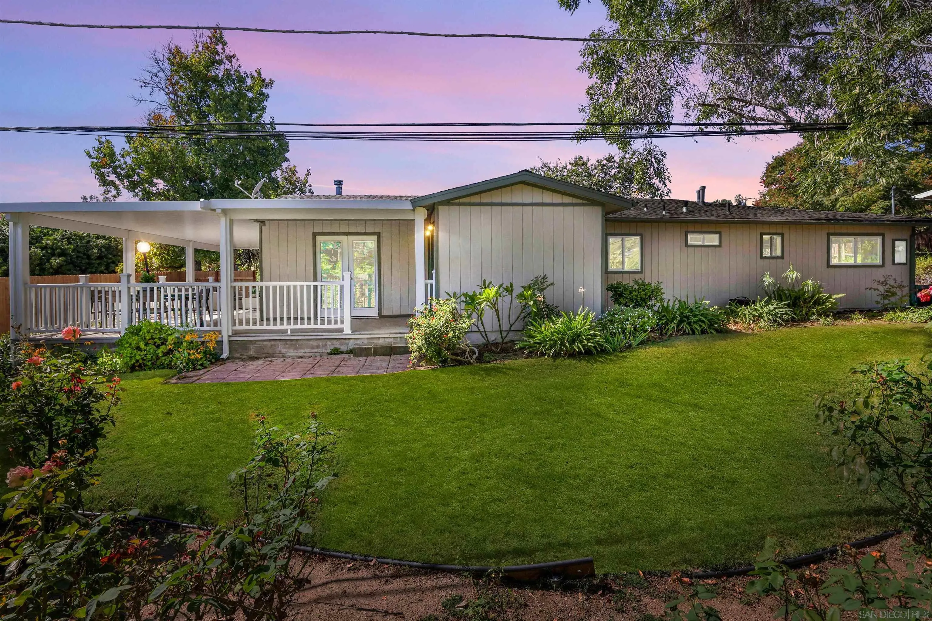 9802 Sierra Madre Road Spring Valley, CA 91977 - Photo 45 of 48 front view of a house with a yard