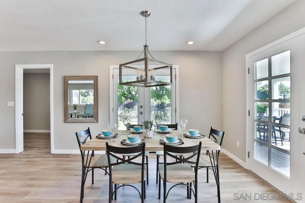 9802 Sierra Madre Road Spring Valley, CA 91977 - Photo 8 of 48 a dining room with furniture window wooden floor