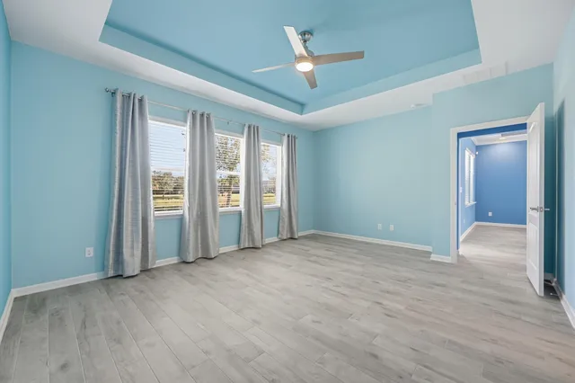 wooden floor in an empty room