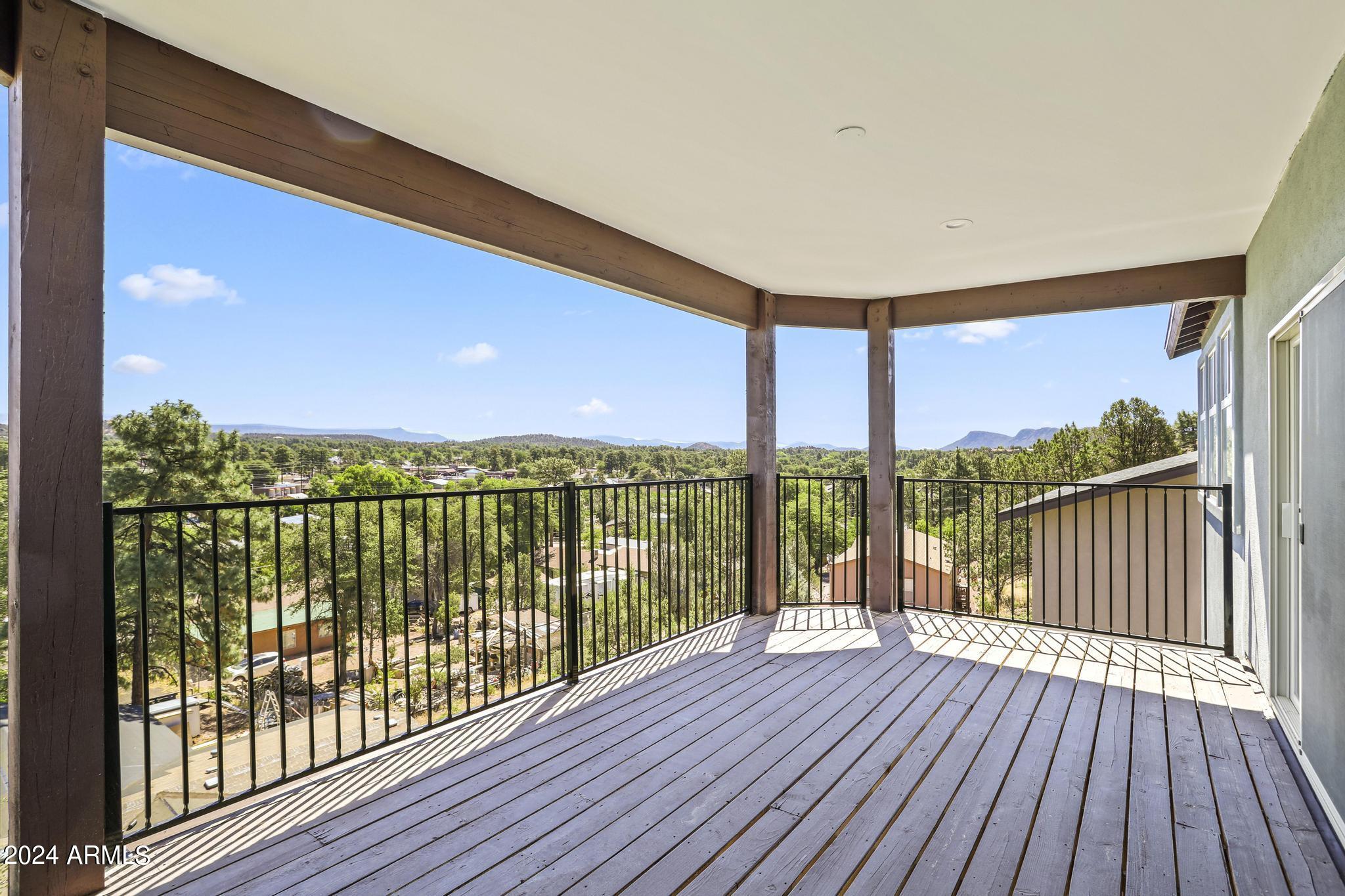 306 West Rim View Road Payson, AZ 85541 - Photo 11 of 54 025 Back Top Deck 2