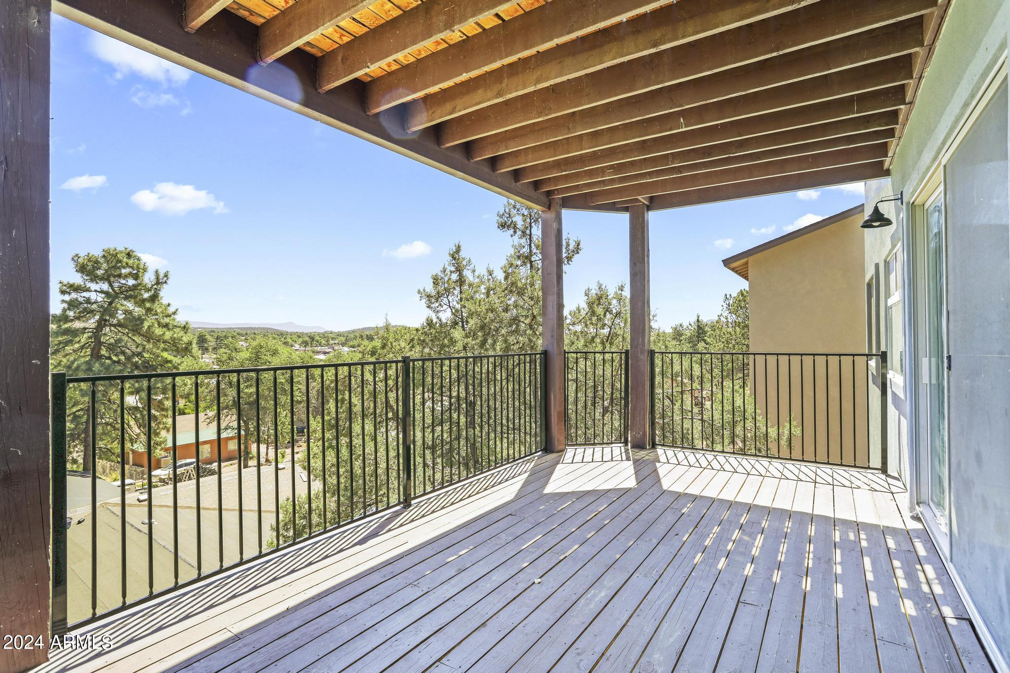 306 West Rim View Road Payson, AZ 85541 - Photo 12 of 54 007 Back Bottom deck