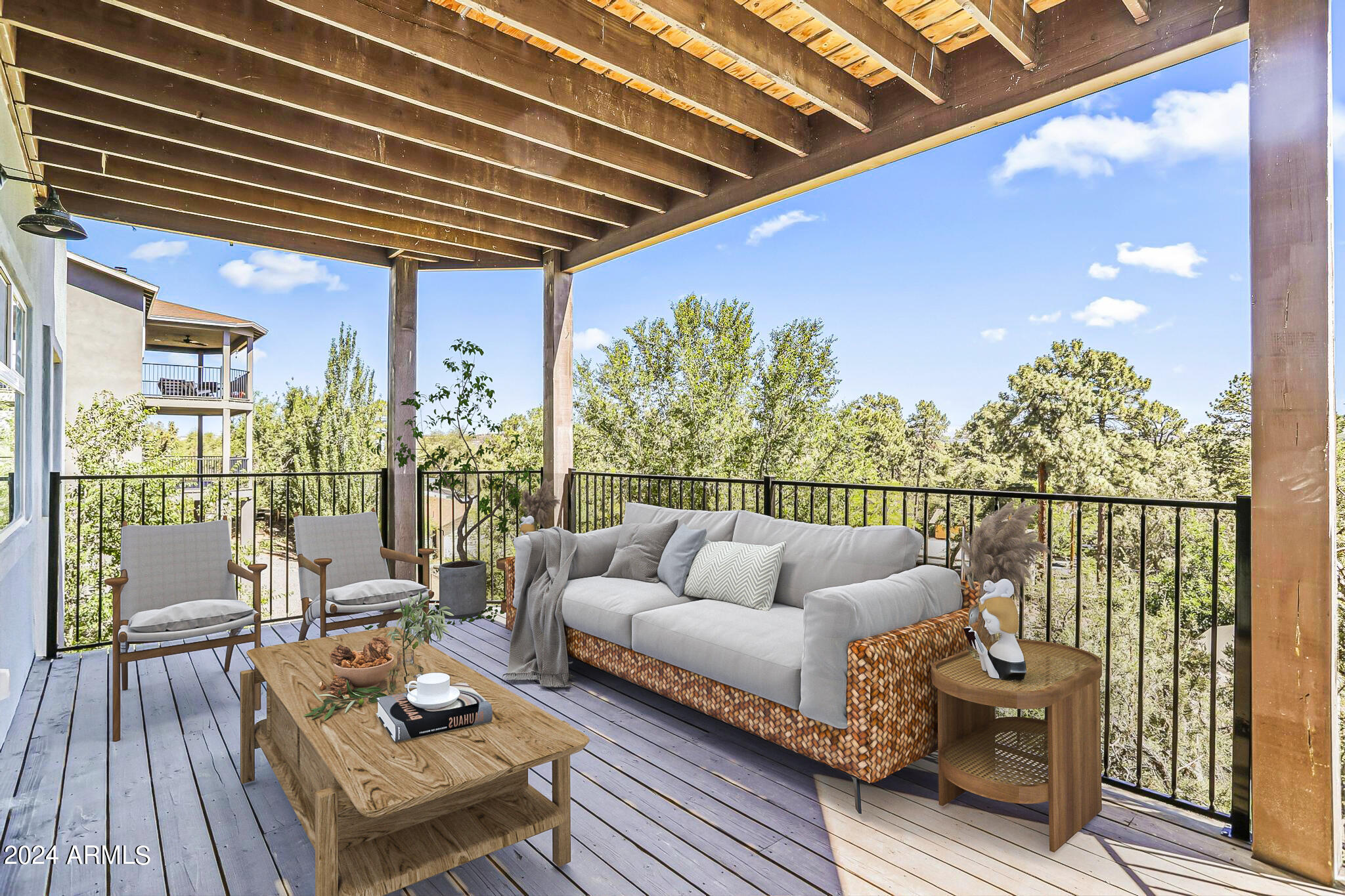 306 West Rim View Road Payson, AZ 85541 - Photo 13 of 54 1007 Back Bottom Deck 2 2