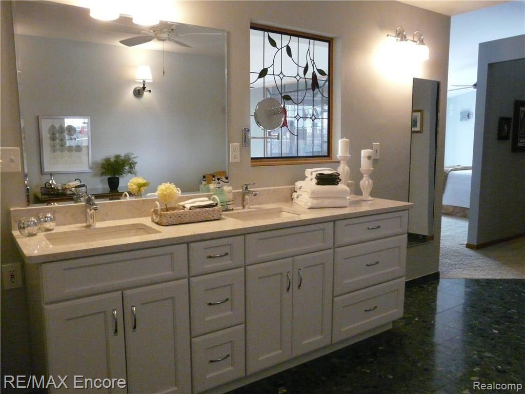 9589 Cherrywood Road Clarkston, MI 48348 - Photo 27 of 46 Updated vanity in master bathroom .