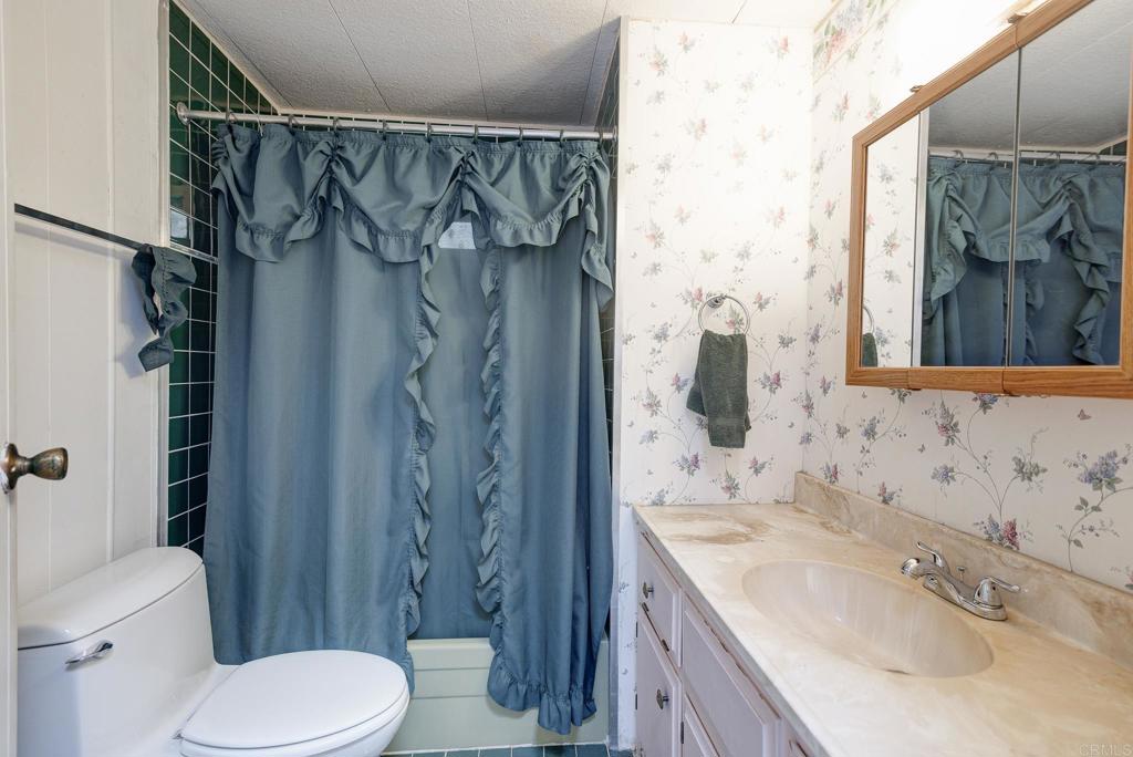 1010 Palm Canyon Drive, Unit 32 Borrego Springs, CA 92004 - Photo 6 of 13 a bathroom with a sink toilet and shower