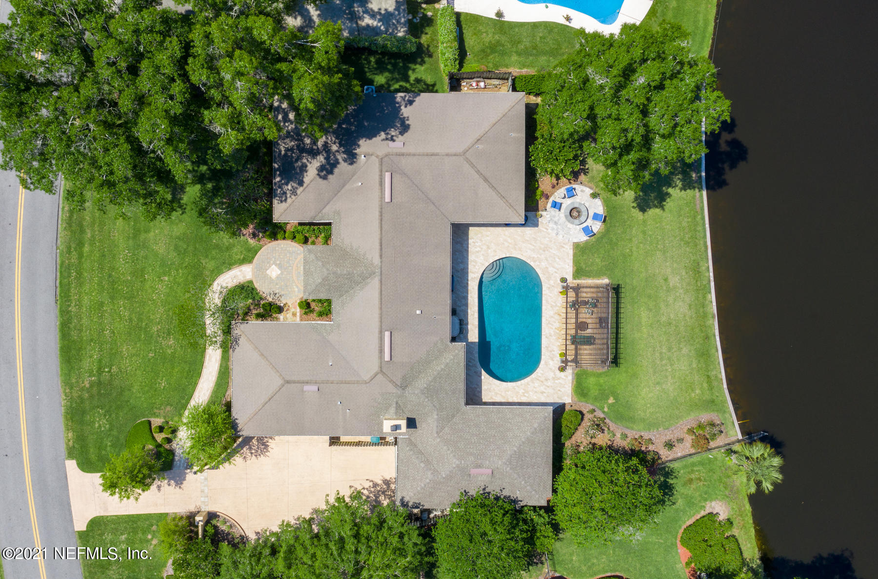 8270 Hunters Grove Road Jacksonville, FL 32256 - Photo 3 of 76 Overhead Aerial View