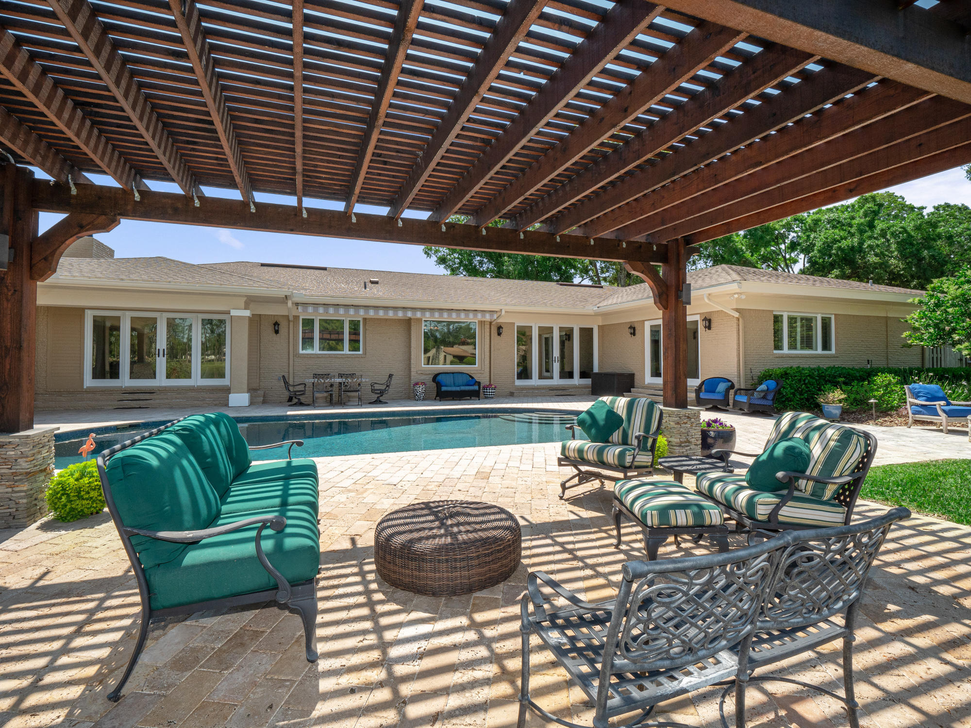 8270 Hunters Grove Road Jacksonville, FL 32256 - Photo 48 of 76 Custom Pergola