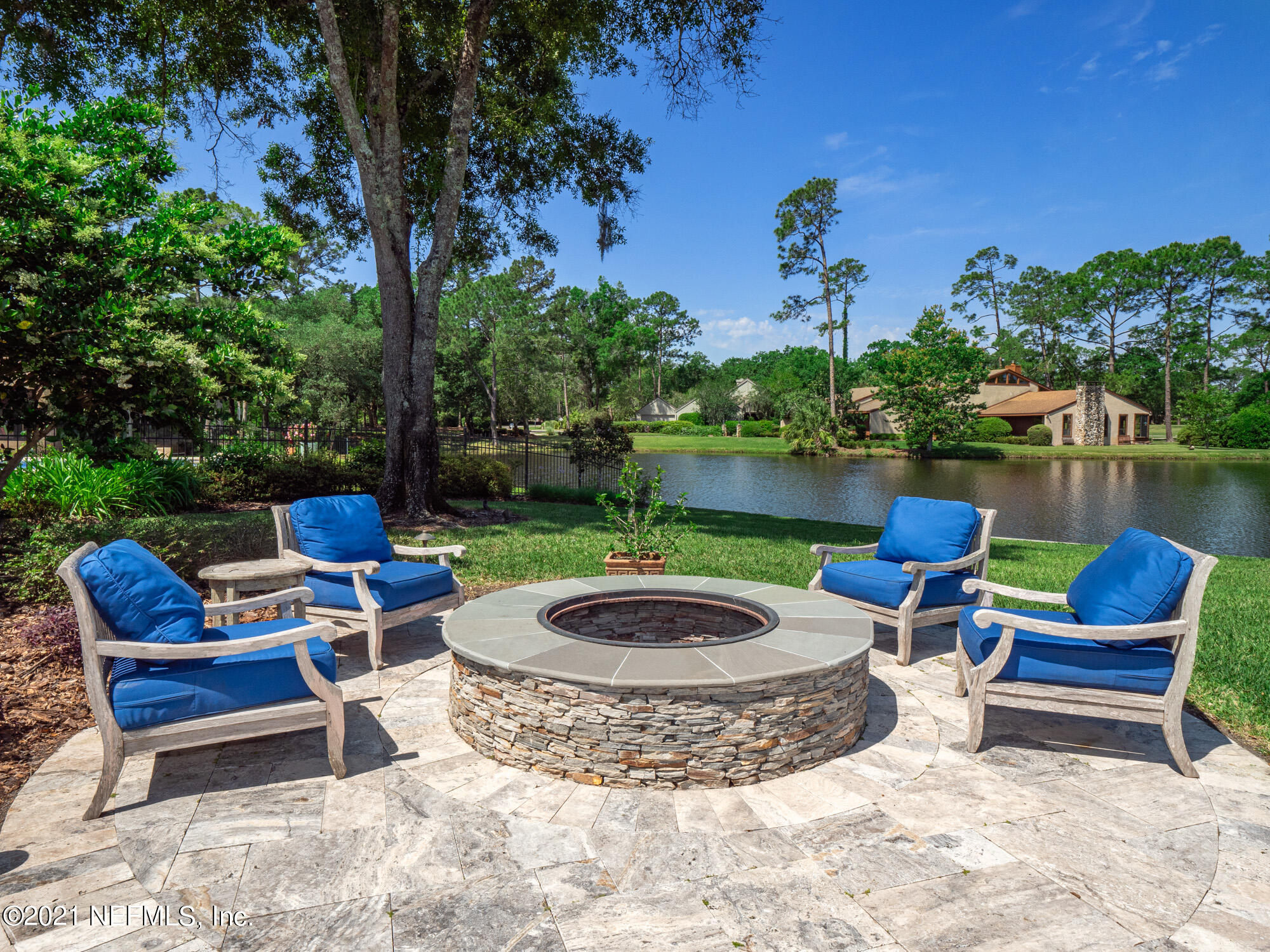 8270 Hunters Grove Road Jacksonville, FL 32256 - Photo 49 of 76 Custom Fire Pit