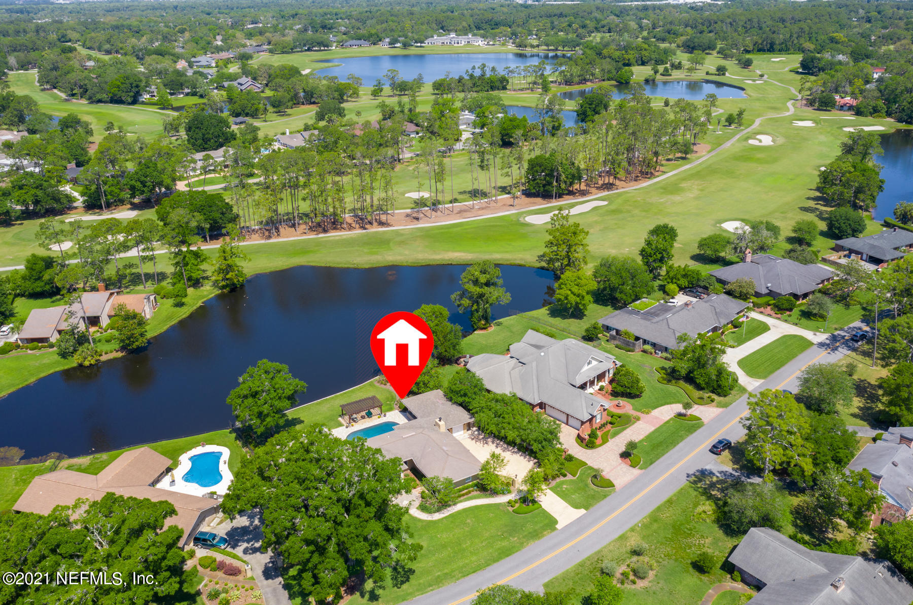 8270 Hunters Grove Road Jacksonville, FL 32256 - Photo 5 of 76 7th Hole Views