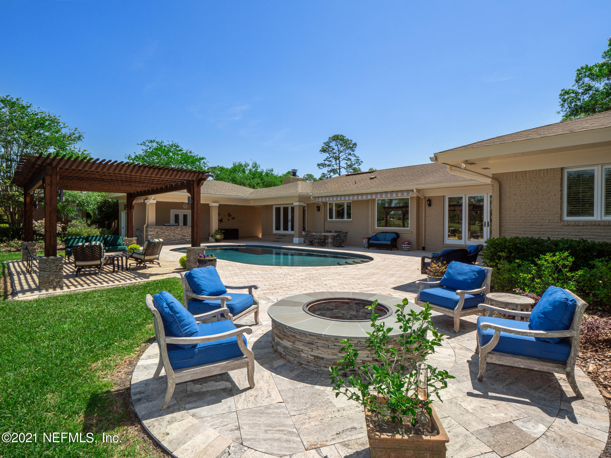 8270 Hunters Grove Road Jacksonville, FL 32256 - Photo 50 of 76 Custom Fire Pit