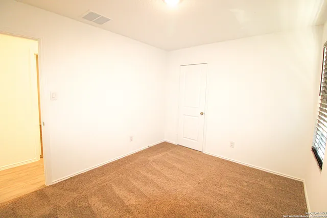 a view of empty room