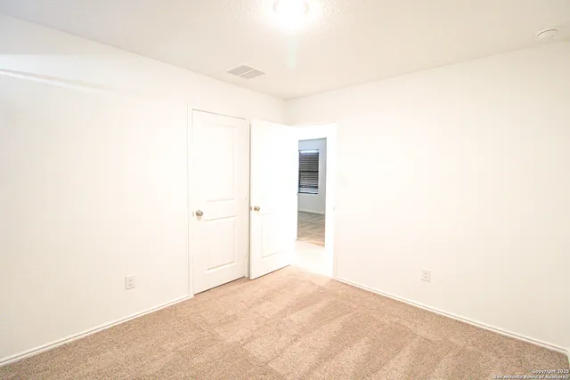 a view of empty room