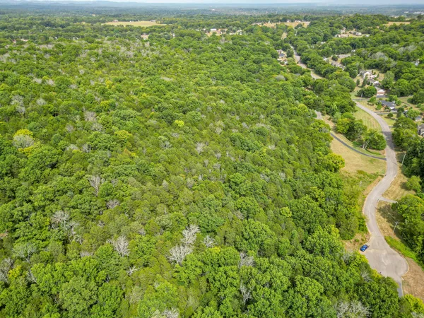 a view of a green field