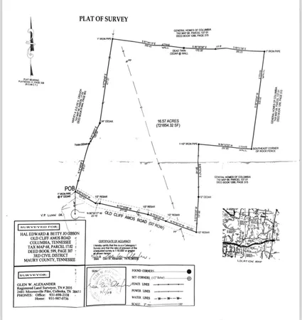 $245,000 | 0 Cliff Amos Road, Spring Hill, TN 37174