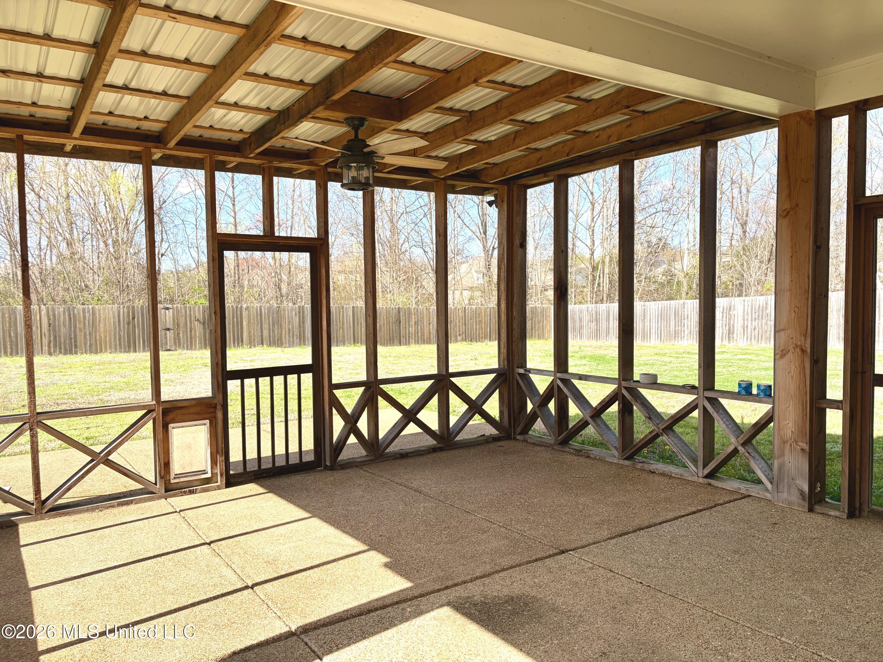 1657 Carlee Drive Hernando, MS 38632 - Photo 29 of 31 Screened in porch-patio