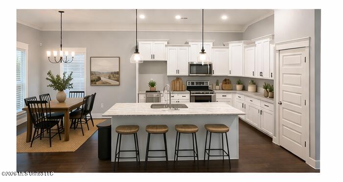 1657 Carlee Drive Hernando, MS 38632 - Photo 6 of 31 Virtually Staged Kitchen