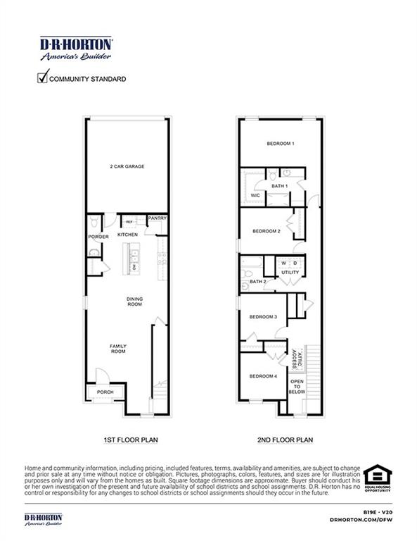 940 Happy Holly Road Lavon, TX 75166 - Photo 2 of 2 Floor plan