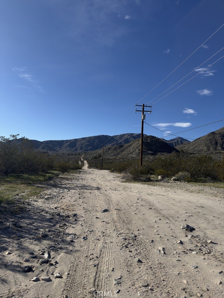 0 Palo Verde Road Morongo Valley, CA 92256 - Photo 4 of 14 a view of a dry yard
