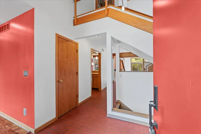 a view of an entryway