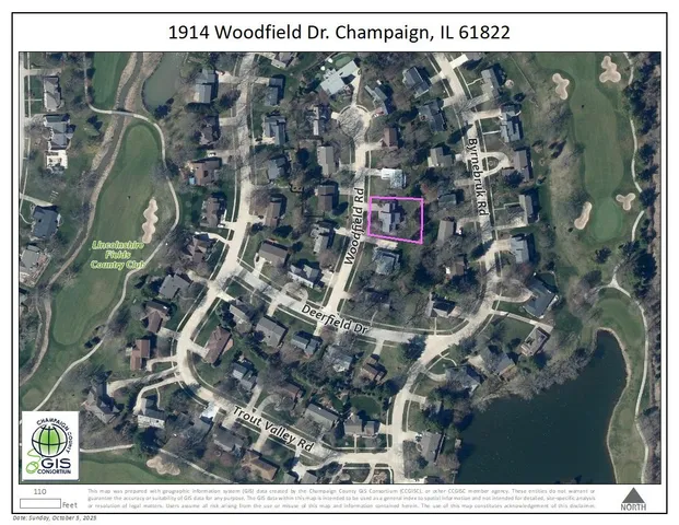 a bird view of a house