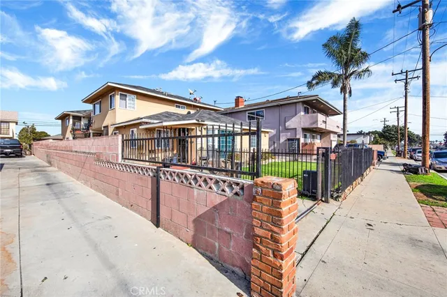 a view of a city that has tall buildings