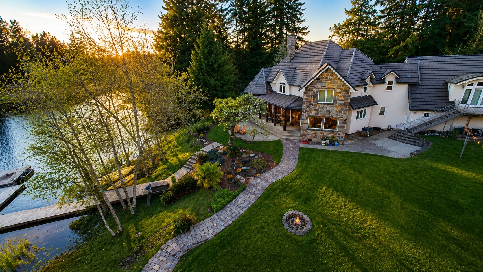 1000 Creso Road South Spanaway, WA 98387 - Photo 3 of 40 an aerial view of a house